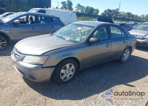 2010 Hyundai Sonata Gls from USA, damaged, VIN 5NPET4AC2AH624593